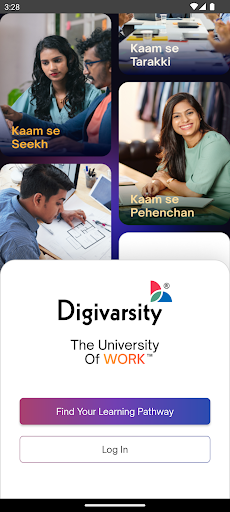 Digivarsity - Education App Screen 2
