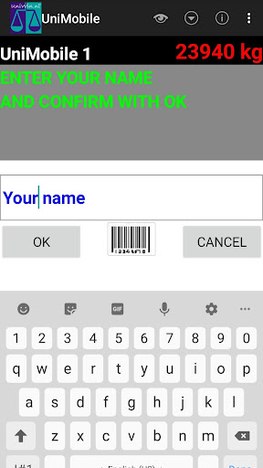 UniMobile Screen 2