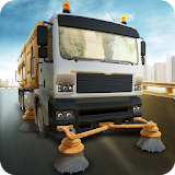Road Sweeper City Driver 2015 icon