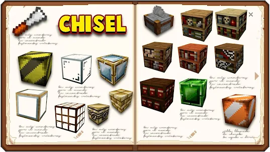 Chisel Minecraft Mod