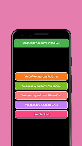 Wednesday Addams Fake Call Screen 3