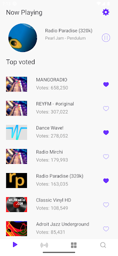 Rdio - FM & AM Live Radio Screen 2