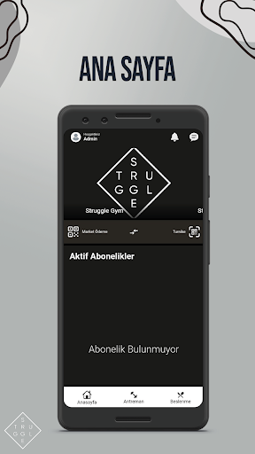 Android application Struggle screenshort