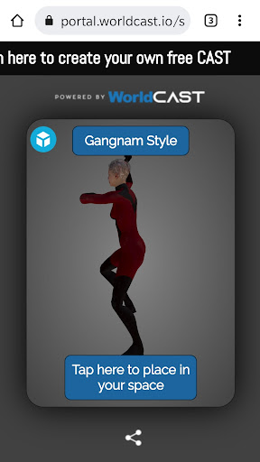 AR Dance Teacher Screen 3