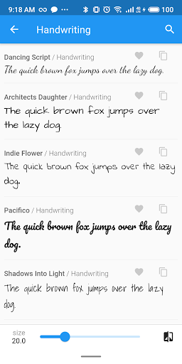 Font Finder for Flutter Screen 3