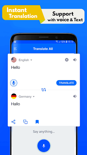All Languages Voice Translator Screen 2
