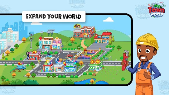 تحميل لعبة My Town World مهكرة مفتوح كلشي 2