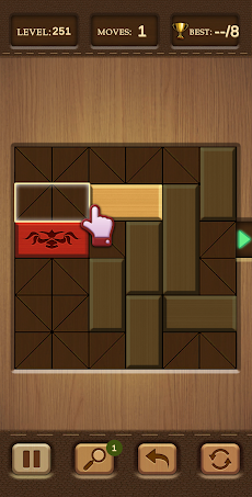 Unblock Wood Puzzle - Slide Red Block Free Gamesのおすすめ画像5