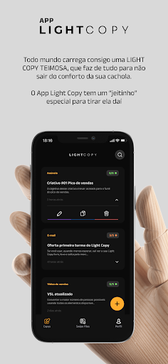 Android application App LightCopy screenshort