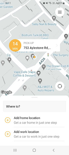 Aylestone Kings Taxis Screen 2