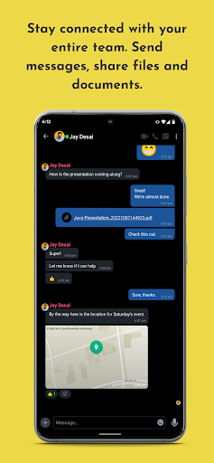 Sperotel Messaging Screen 3