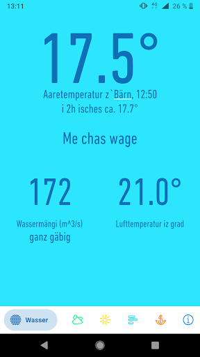 Android application aare.guru screenshort