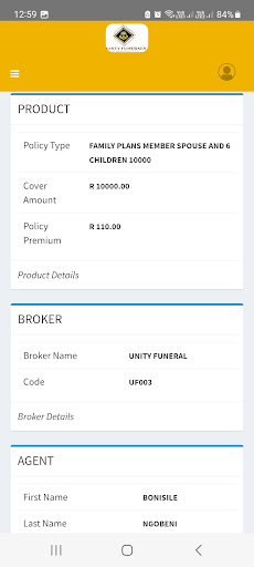 Unity Funerals Member Portal