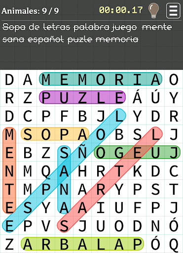 Sopa De Letras En Espanol Overview Google Play Store Argentina