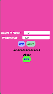 BMI Calculator by Adiva