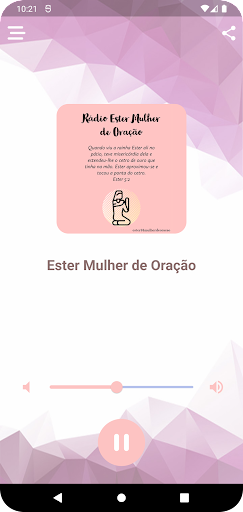 Rádio Ester Mulher de Oração Screen 3