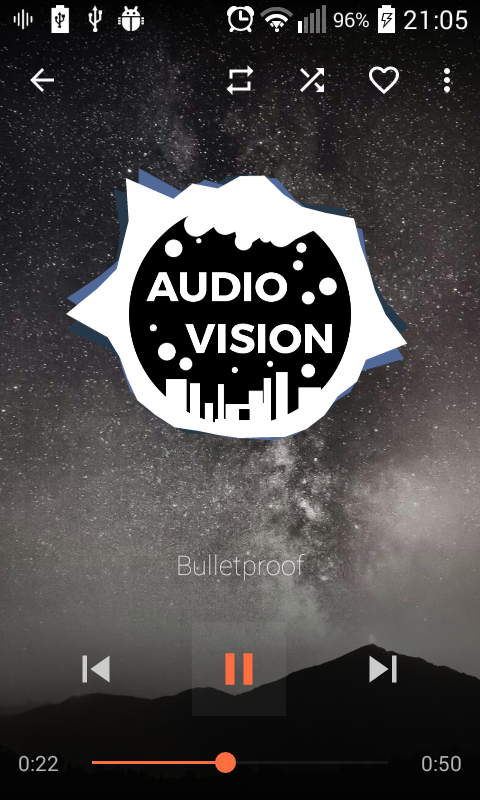 AudioVision Music Playerのおすすめ画像1