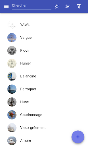 Aperçu de l'application