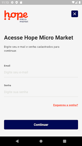 Hope Micro Market Screen 2