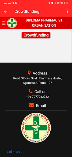 DIPLOMA PHARMACIST ORGANISATIO Screen 2