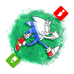 Icon image How To Draw The Blue Hedgehog