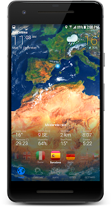 3D EARTH - weather forecast