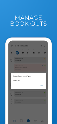 Portfoliopad Talent App Screen 3