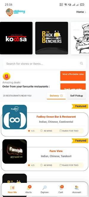 OhhBuoy.com - Most Affordable Food Ordering App. screenshot 0
