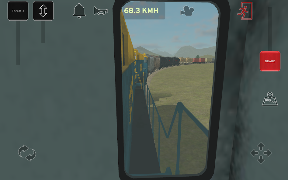 Train and rail yard simulator MOD APK screenshot