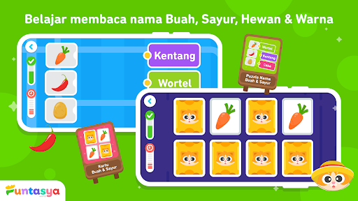 Belajar Buah Sayur Funtasya