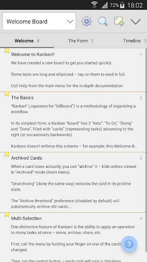 Android application Kanbani: Organizer, Task Manag screenshort