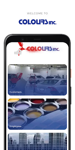 Android application GoColours screenshort