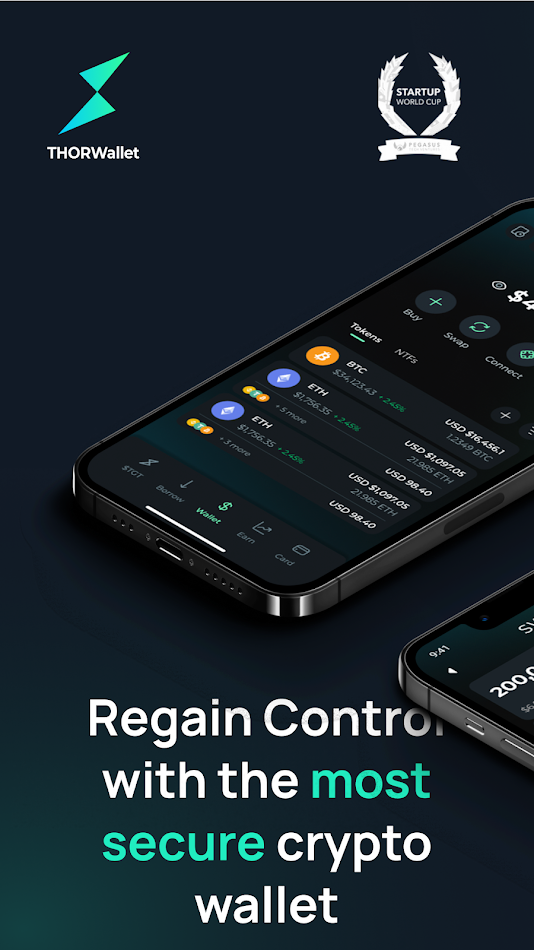 #5. THORWallet - Crypto Wallet (Android) 由: EMM Ventures AG