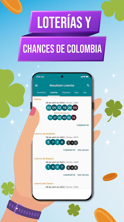 Resultado Loterías Colombia - 4.8.6 - (Android)