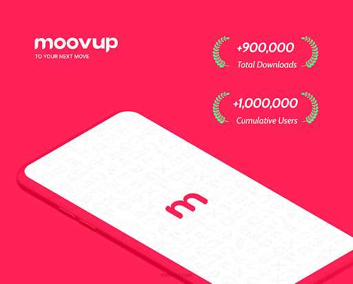 Android application Moovup: Front-line jobs screenshort