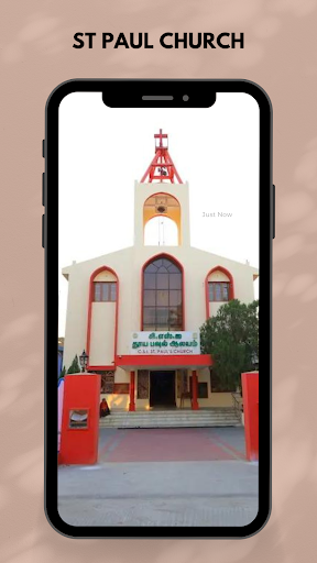 Android application St Paul Church Vellore screenshort