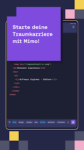 Mimo: Python, JavaScript, HTML Screenshot