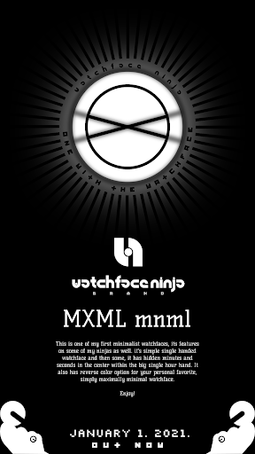 Android application MXML mnml screenshort