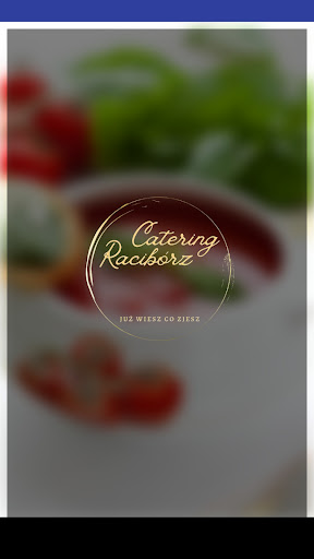 Android application Catering Racibórz screenshort