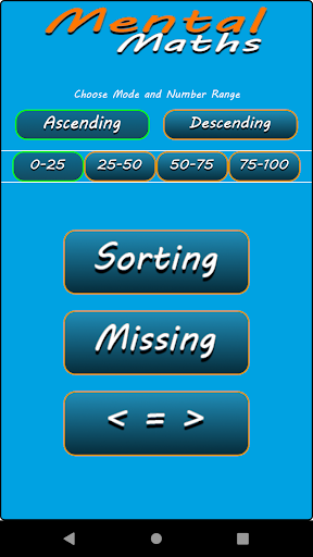 Android application Kids Math Activities screenshort