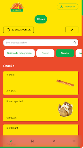 Nini Burger Screen 2
