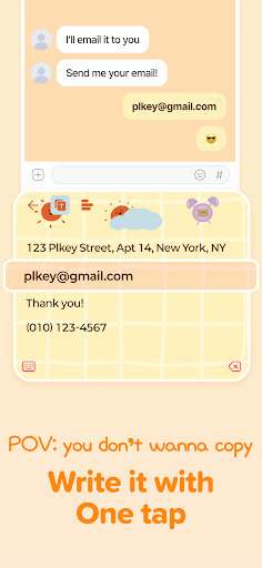 Screenshot of PlayKeyboard - Fonts, Emoji