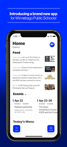 Android application Winnebago Public Schools screenshort
