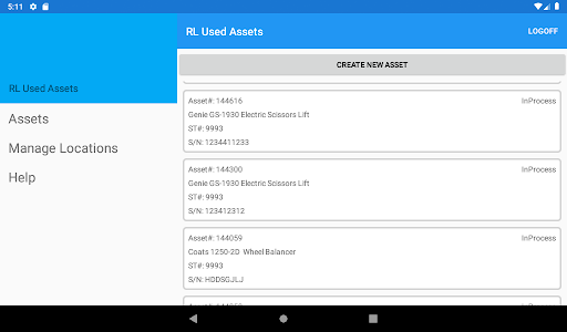 RL Used Assets Screen 3