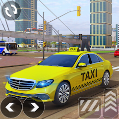 Taxi driving simulator Offroad icon