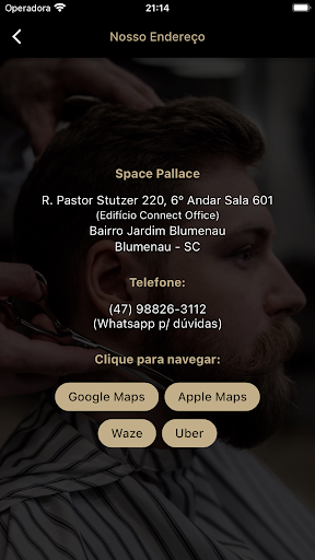 Space Pallace Barbearia Screen 2