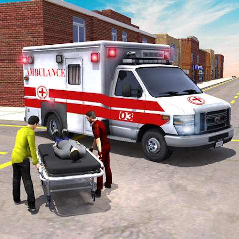 City ambulance rescue game 3D