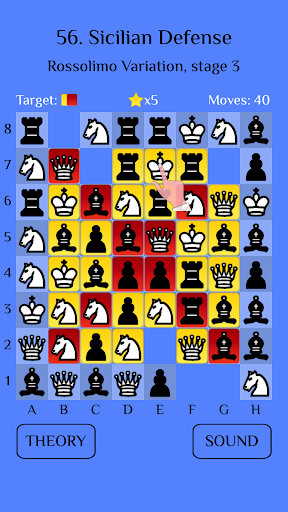 Android application Chess Match-3: Sicilian screenshort