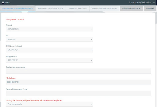 ME Community Validation