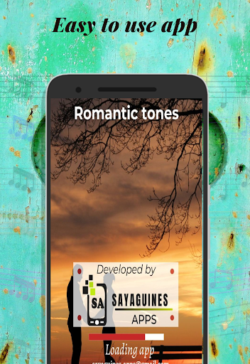 Android application Romantic sounds, ringtones screenshort
